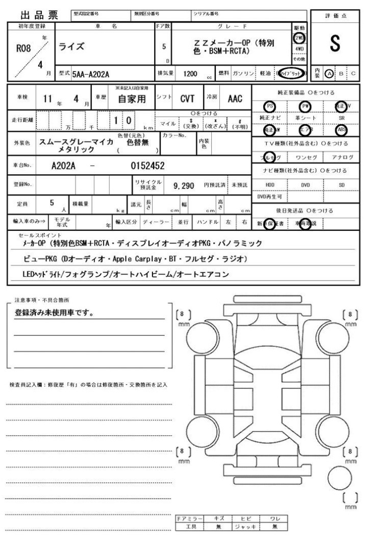 TOYOTA RAIZE HYBRID Z – 2026