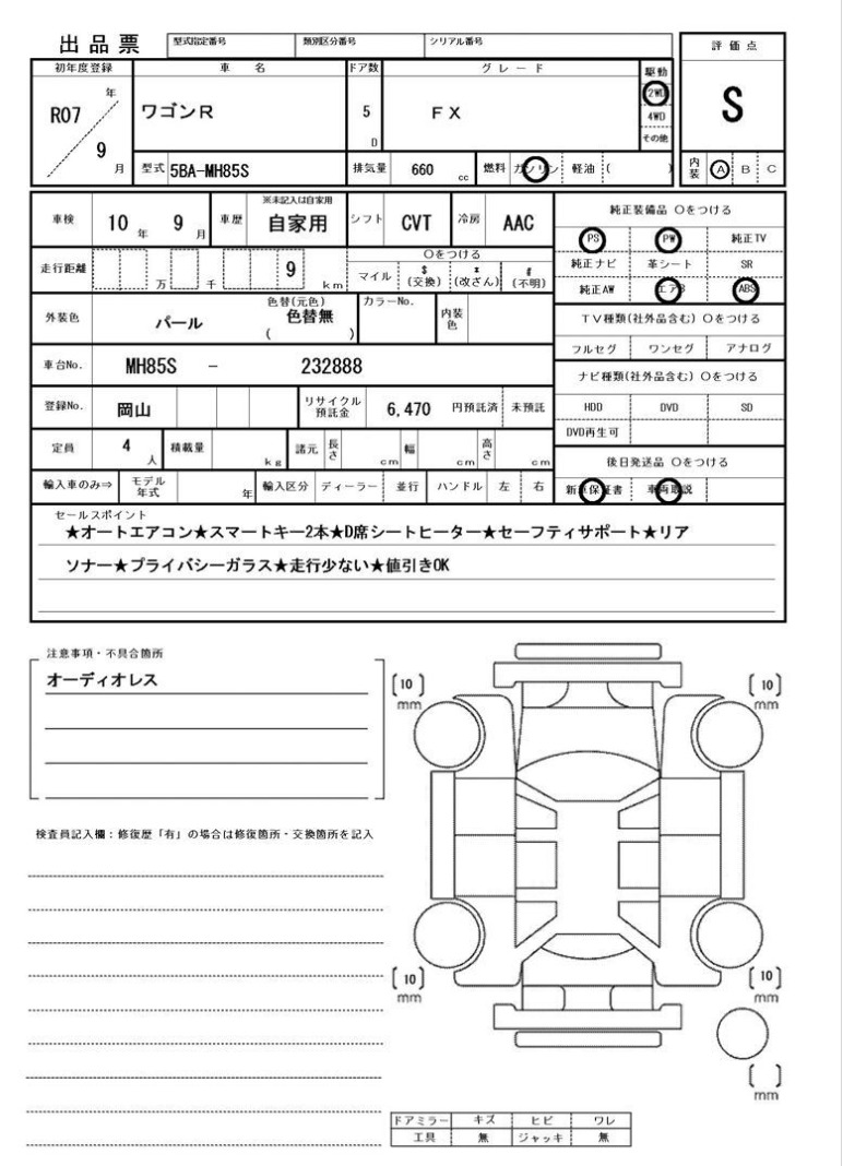 SUZUKI WAGON R FX – 2025